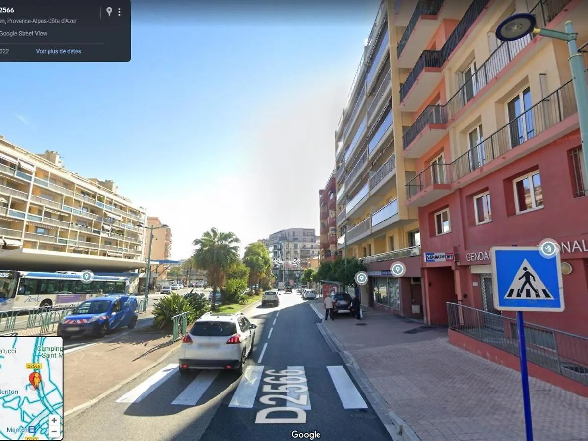 Spacieux 2P Climatise Avec Terrasses Et Garage, Proche Centre De Menton Et Plages - Fr-1-196-332 Apartment